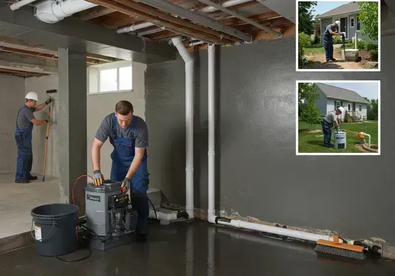 Basement Waterproofing and Flood Prevention process in Tazewell County, IL